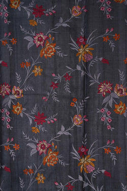 Image of A Tussar Embroidery Saree