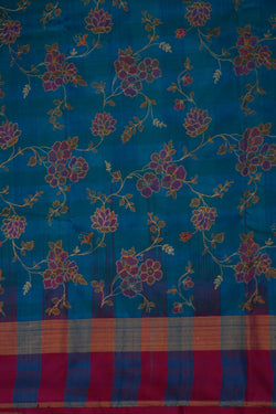 Image of A Tussar Embroidery Saree