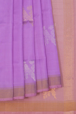 Image of Uppada Silk Purple Saree