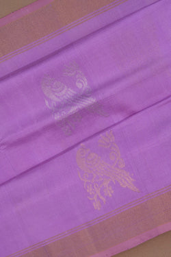 Image of Uppada Silk Purple Saree