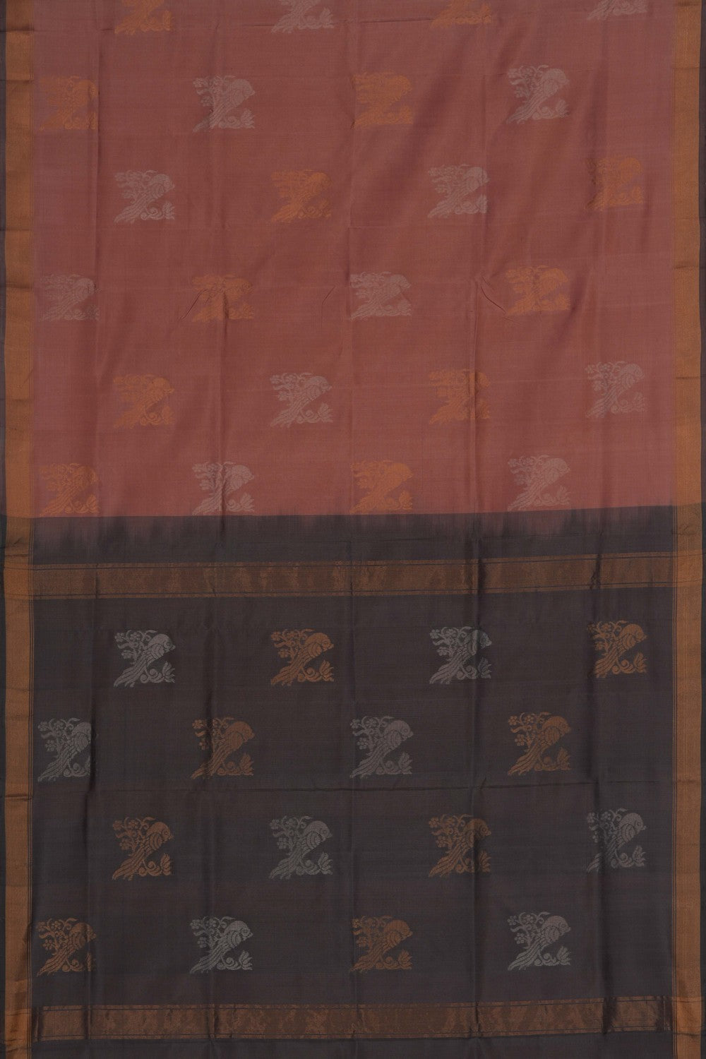 Uppada Silk Onion Pink Saree