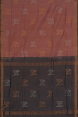Image of Uppada Silk Onion Pink Saree