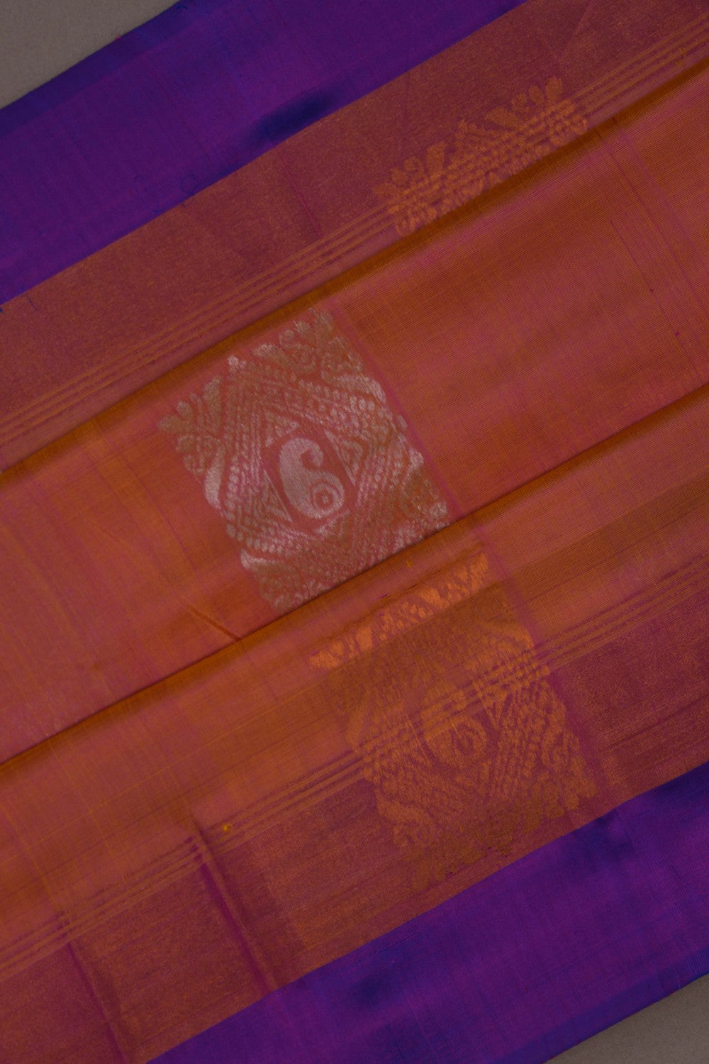 Image of Uppada Silk Fuchsia Pink Saree