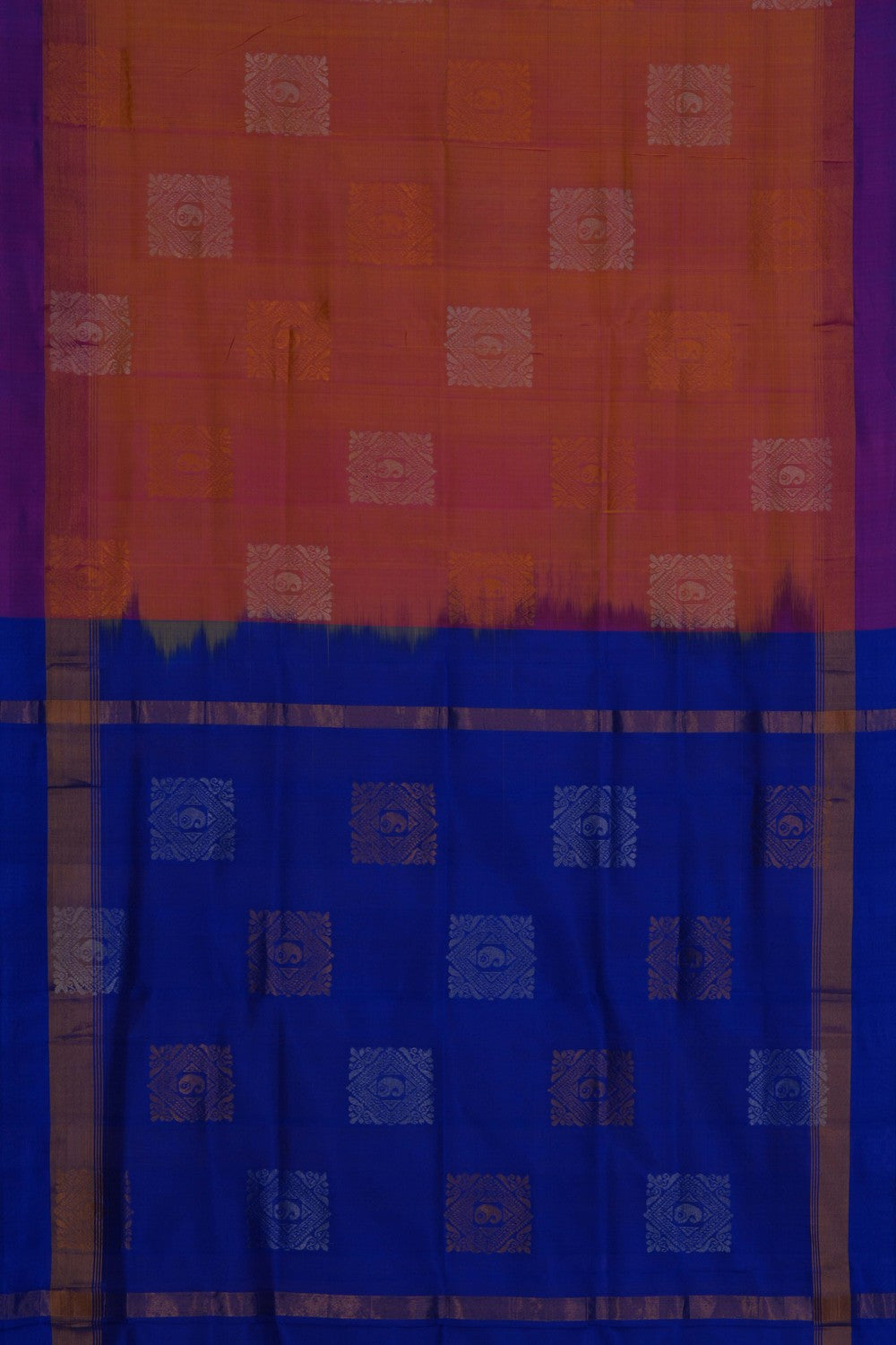 Image of Uppada Silk Fuchsia Pink Saree