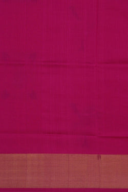 Image of Uppada Silk Coral Orange Saree