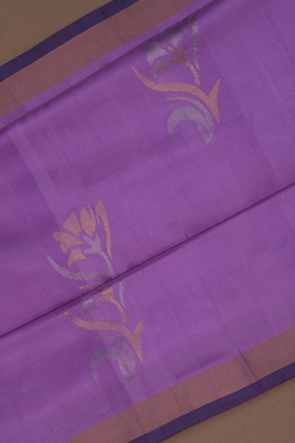 Uppada Silk Purple Saree
