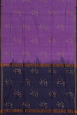 Image of Uppada Silk Purple Saree