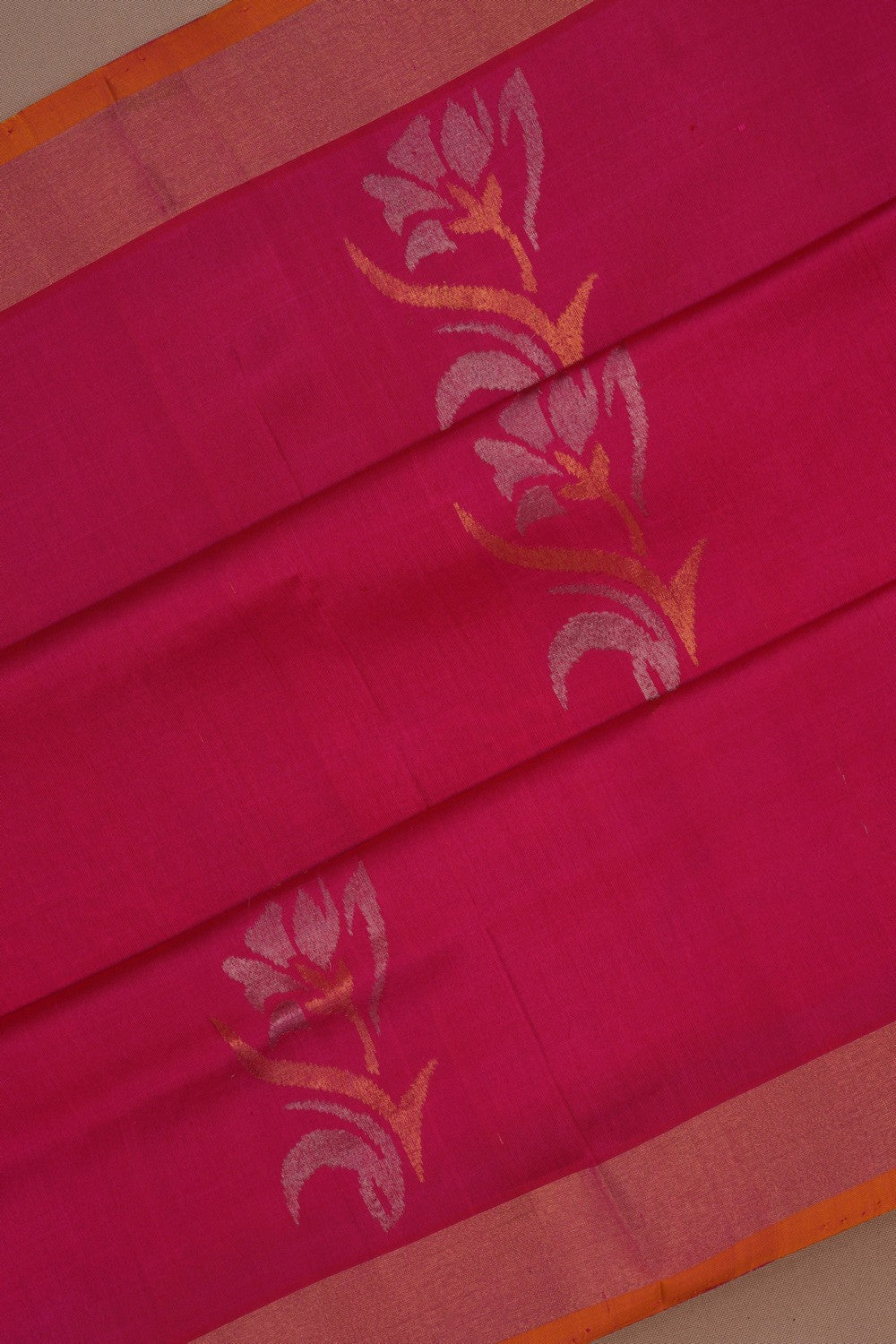 Uppada Silk Pink Saree