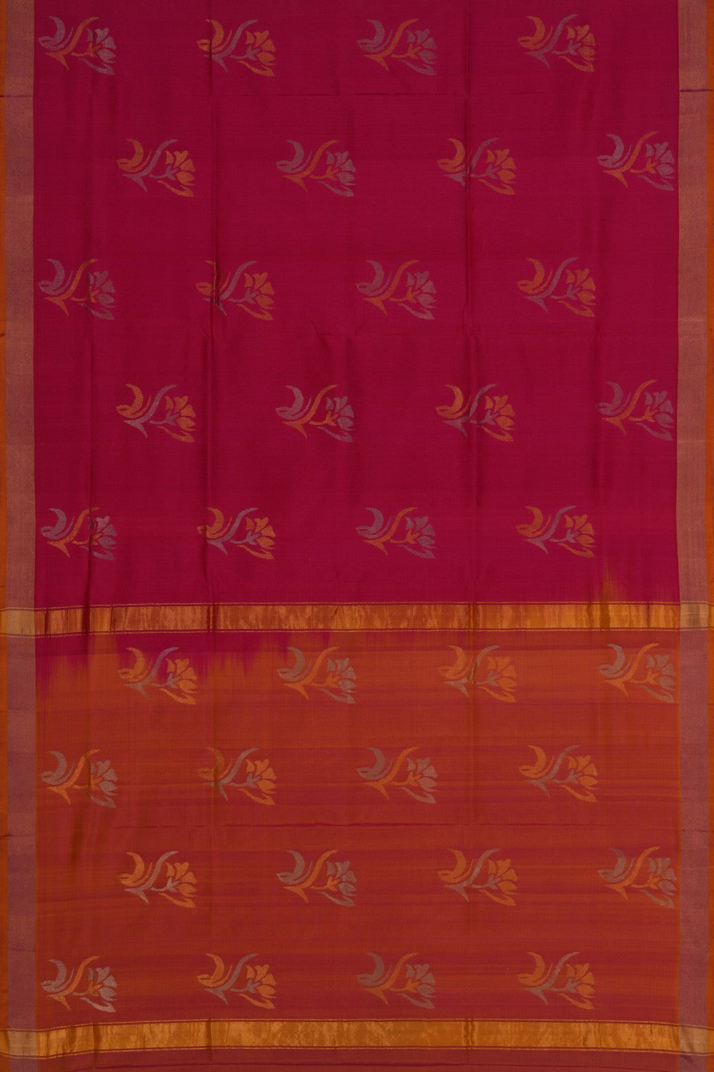 Uppada Silk Pink Saree