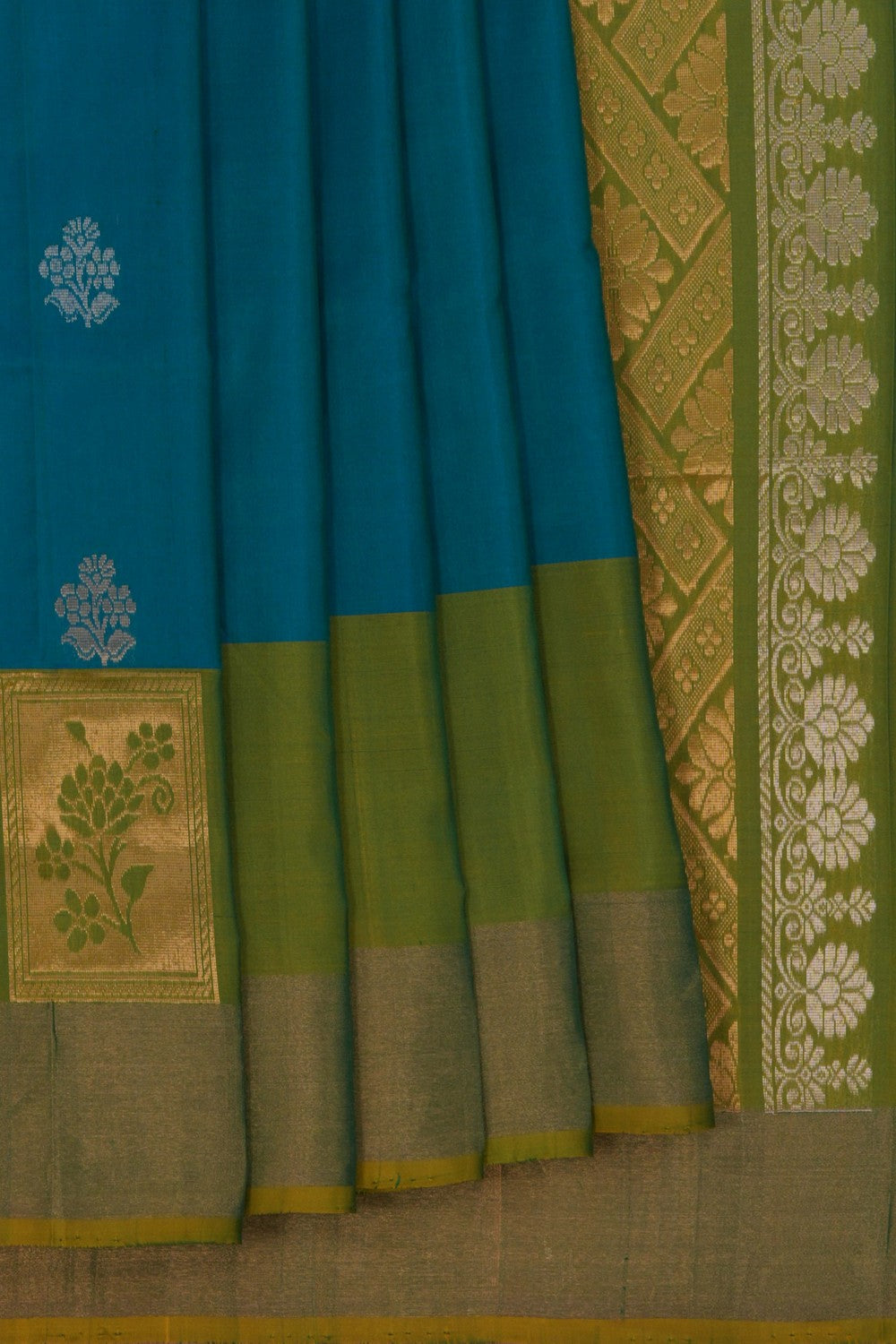 Uppada Silk Blue Saree
