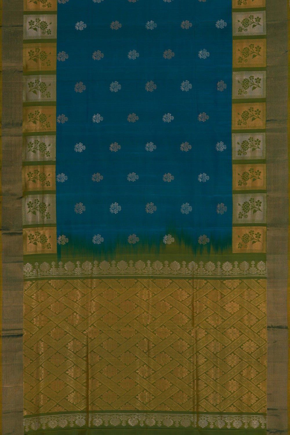 Uppada Silk Blue Saree