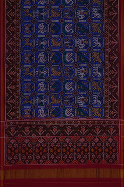 Image of Rajkot Silk Purple Saree