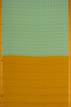 Image of Mysore Binny Crepe Silk Sea Green Saree