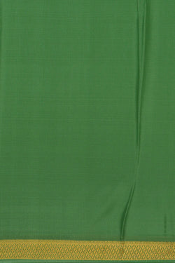 Image of Mysore Binny Crepe Silk Bottle Green Saree