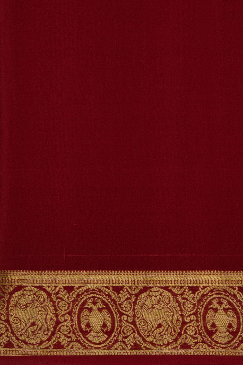 Mysore Binny Crepe Silk Red Saree