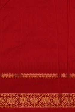 Image of Narayanpet Pure Silk Green Saree