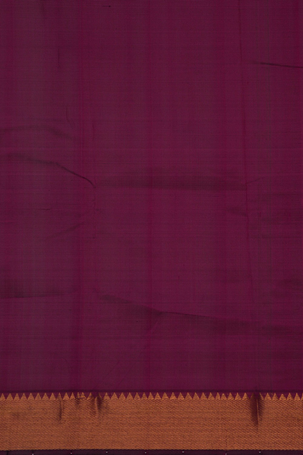 Image of Mangalgiri Silk Purple Saree