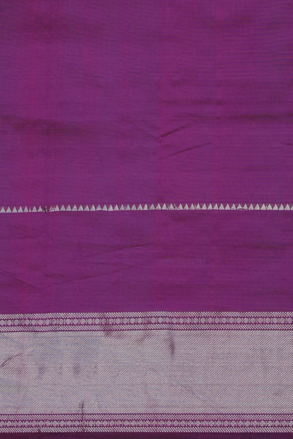 Image of Mangalgiri Silk Pink Saree