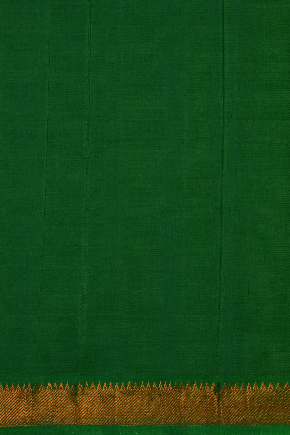 Image of Mangalgiri Silk Green Saree