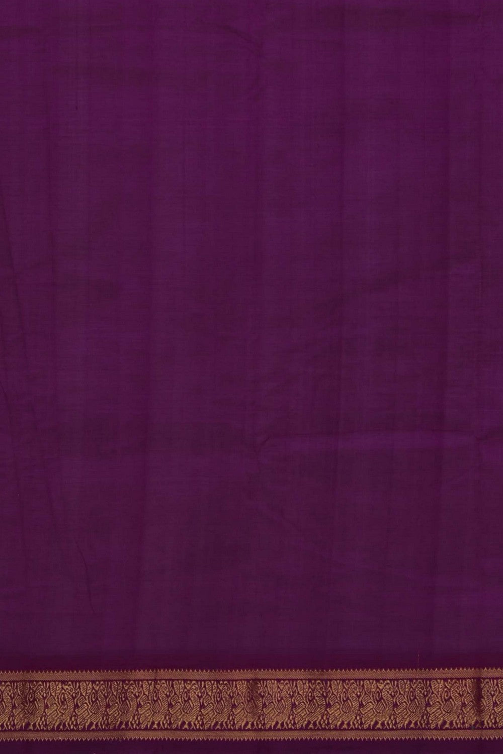 Image of Mangalgiri Silk Purple Saree