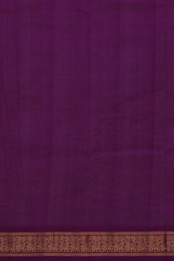 Image of Mangalgiri Silk Purple Saree