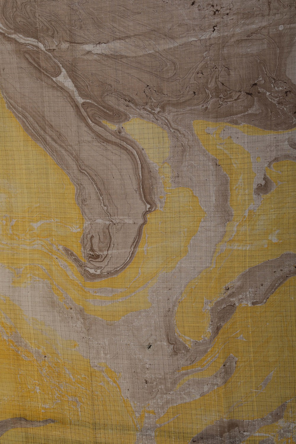 Image of Mangalgiri Silk Saree With Modern Art Print