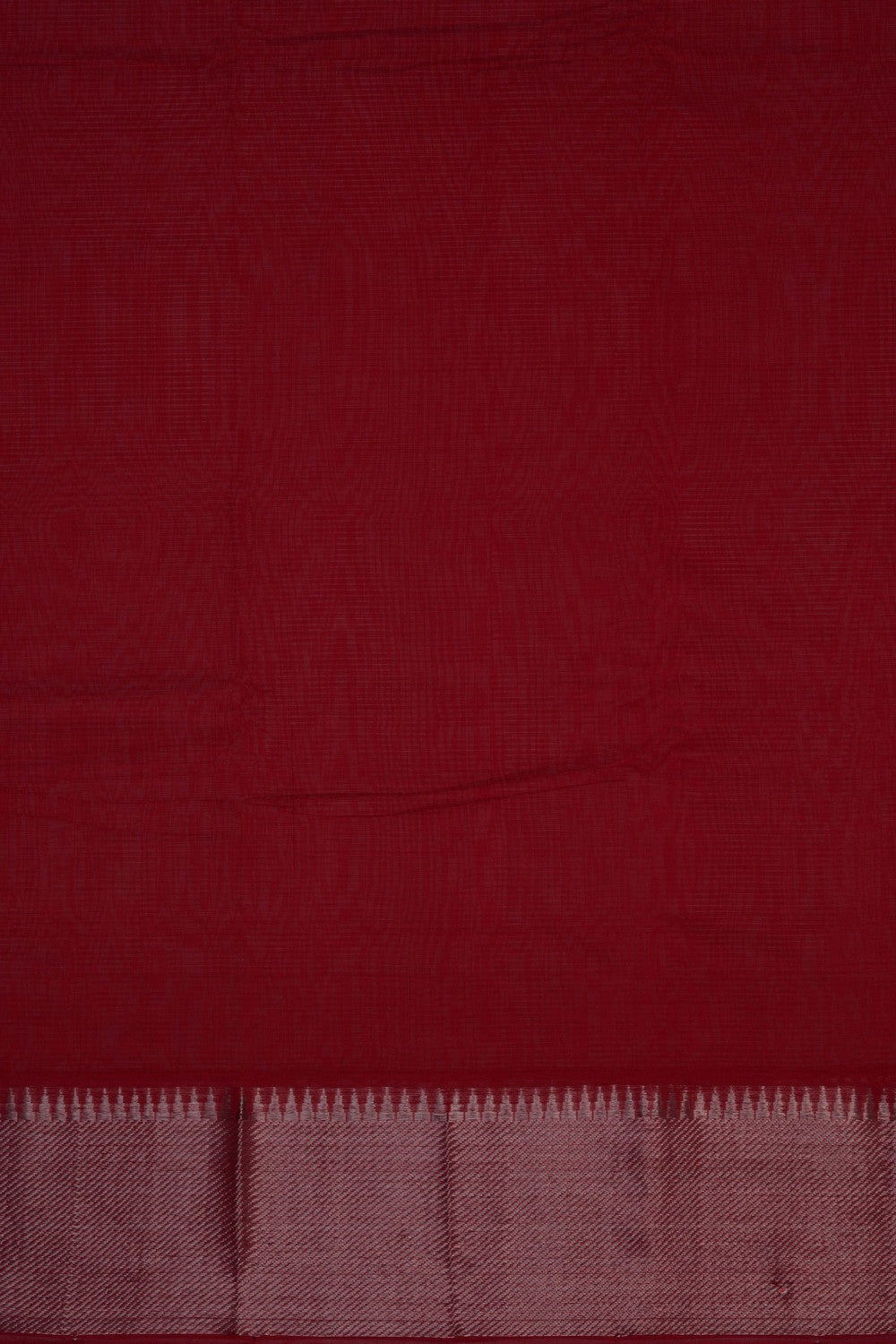 Image of Mangalgiri Silk Red Saree