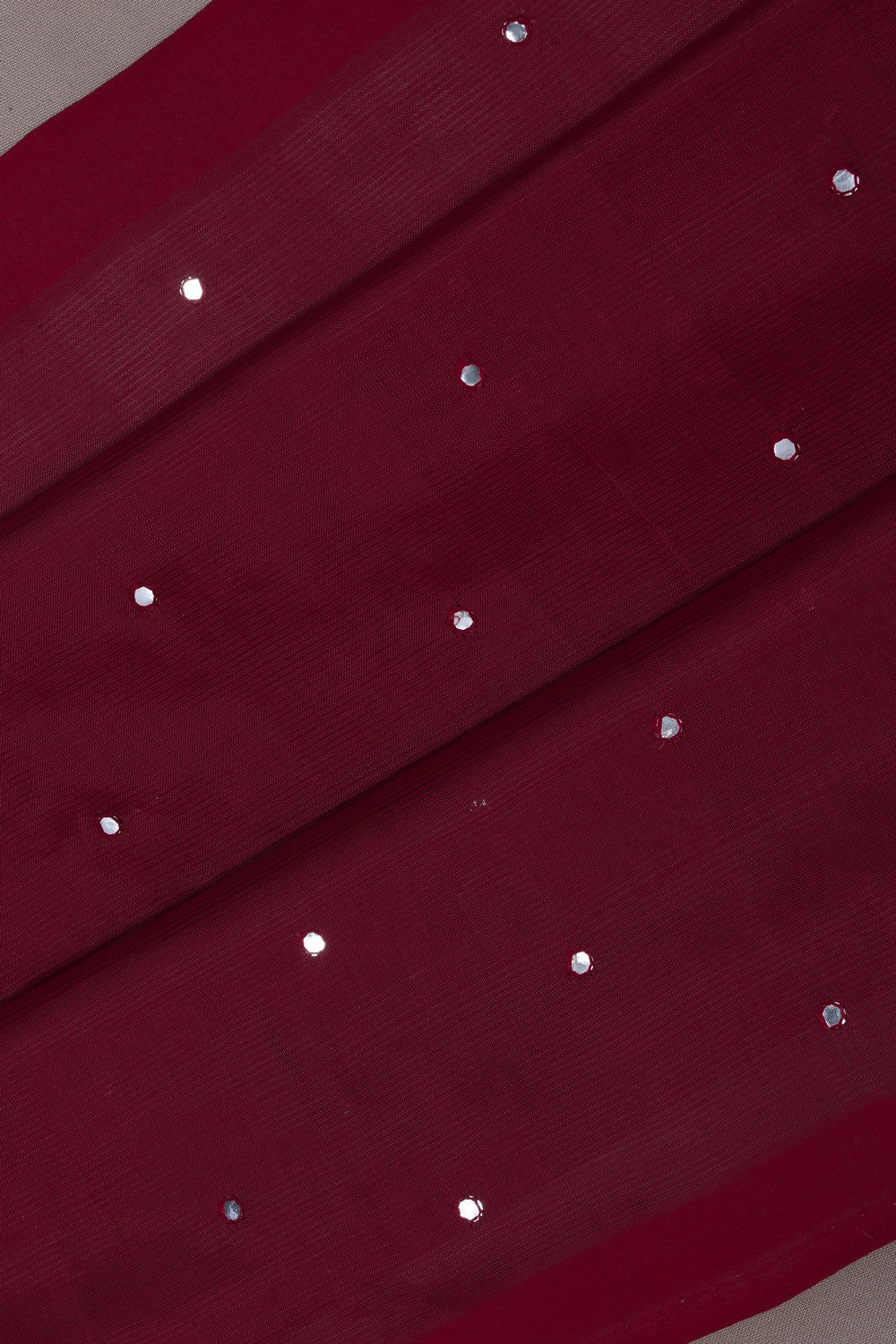 Image of Mangalgiri Silk Maroon Saree