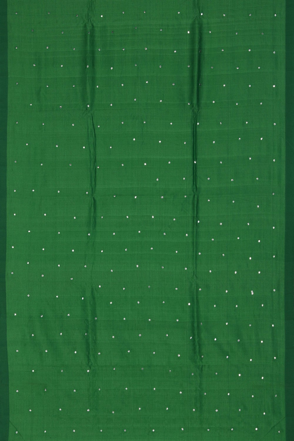 Image of Mangalgiri Silk Green Saree