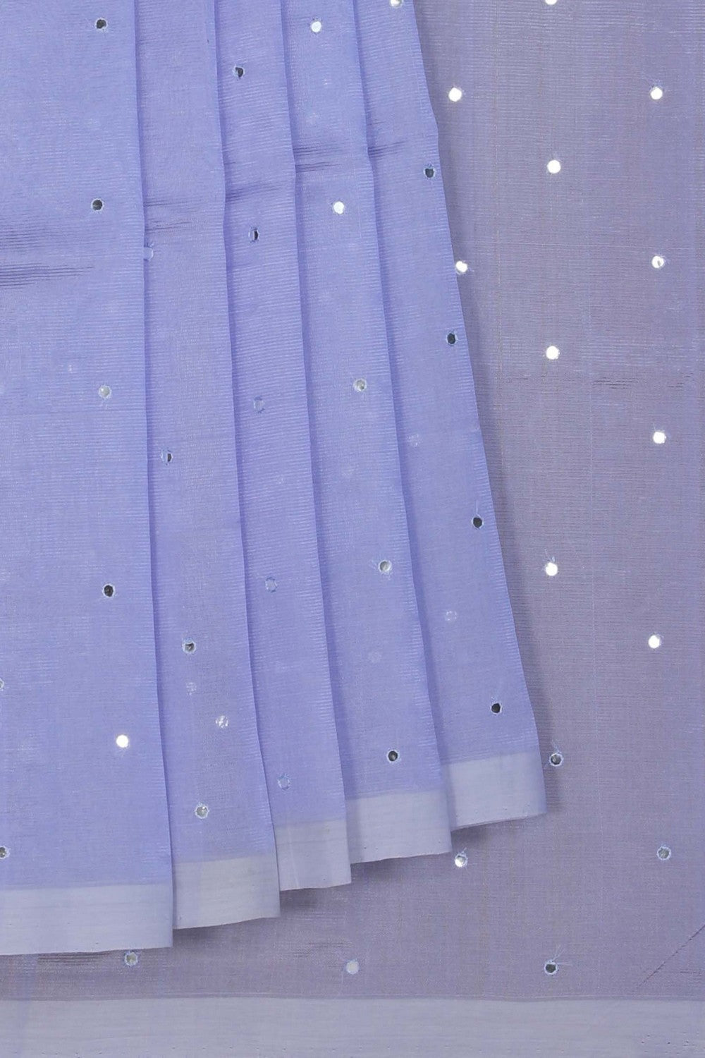 Mangalgiri Silk Lavender Purple Saree