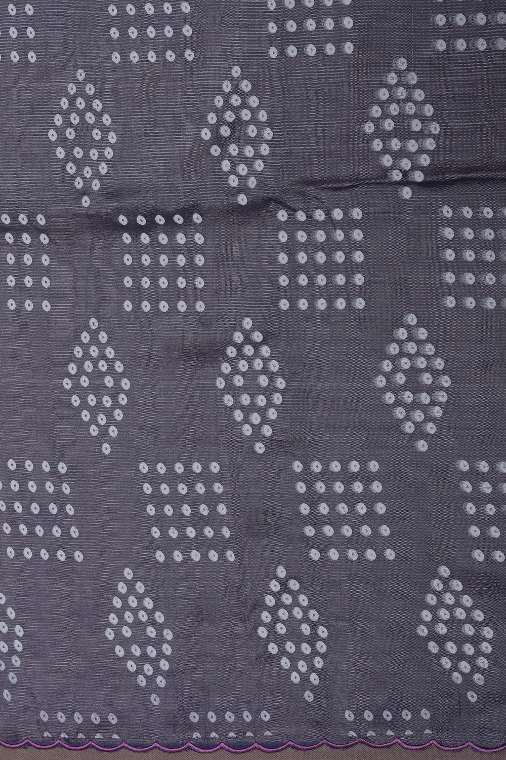 Image of Mangalgiri Silk Purple Saree