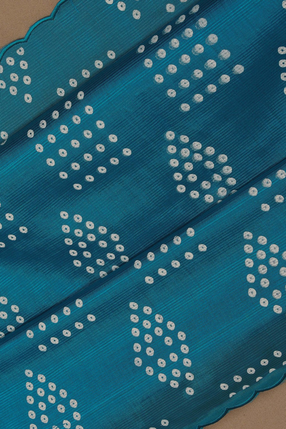 Image of Mangalgiri Silk Blue Saree