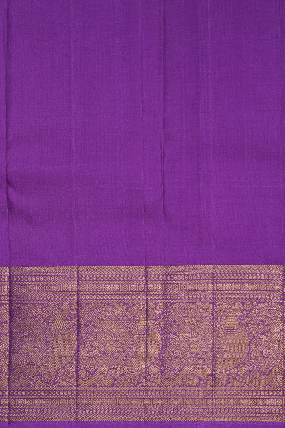 Image of Kanchipattu Brocade Purple Saree