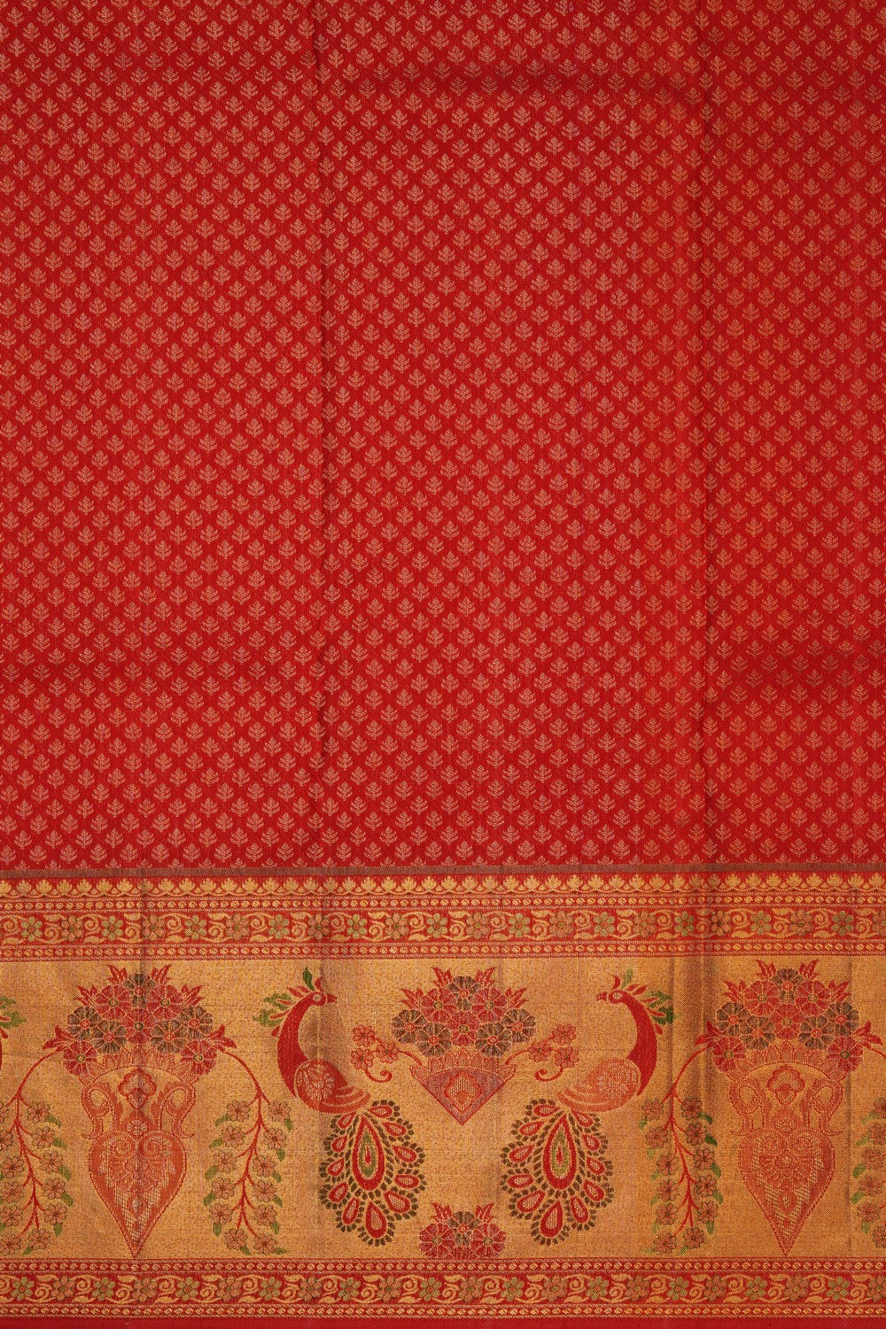 Image of Kanchipattu Brocade Red Saree