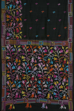 Image of A Tussar Embroidery Saree