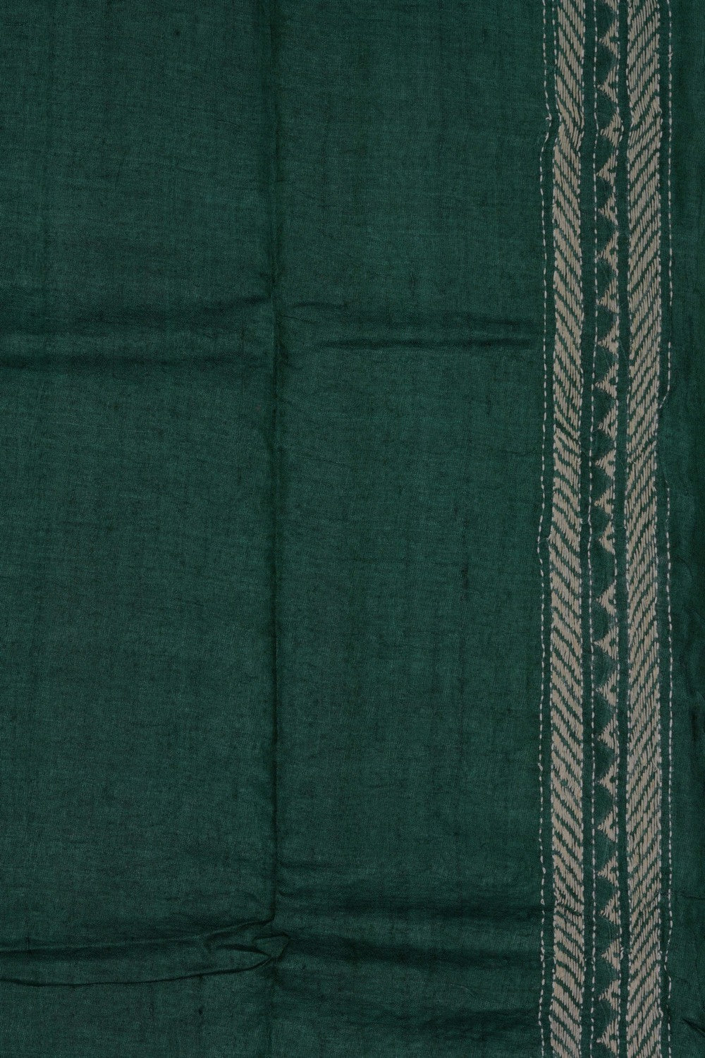 A Tussar Embroidery Saree