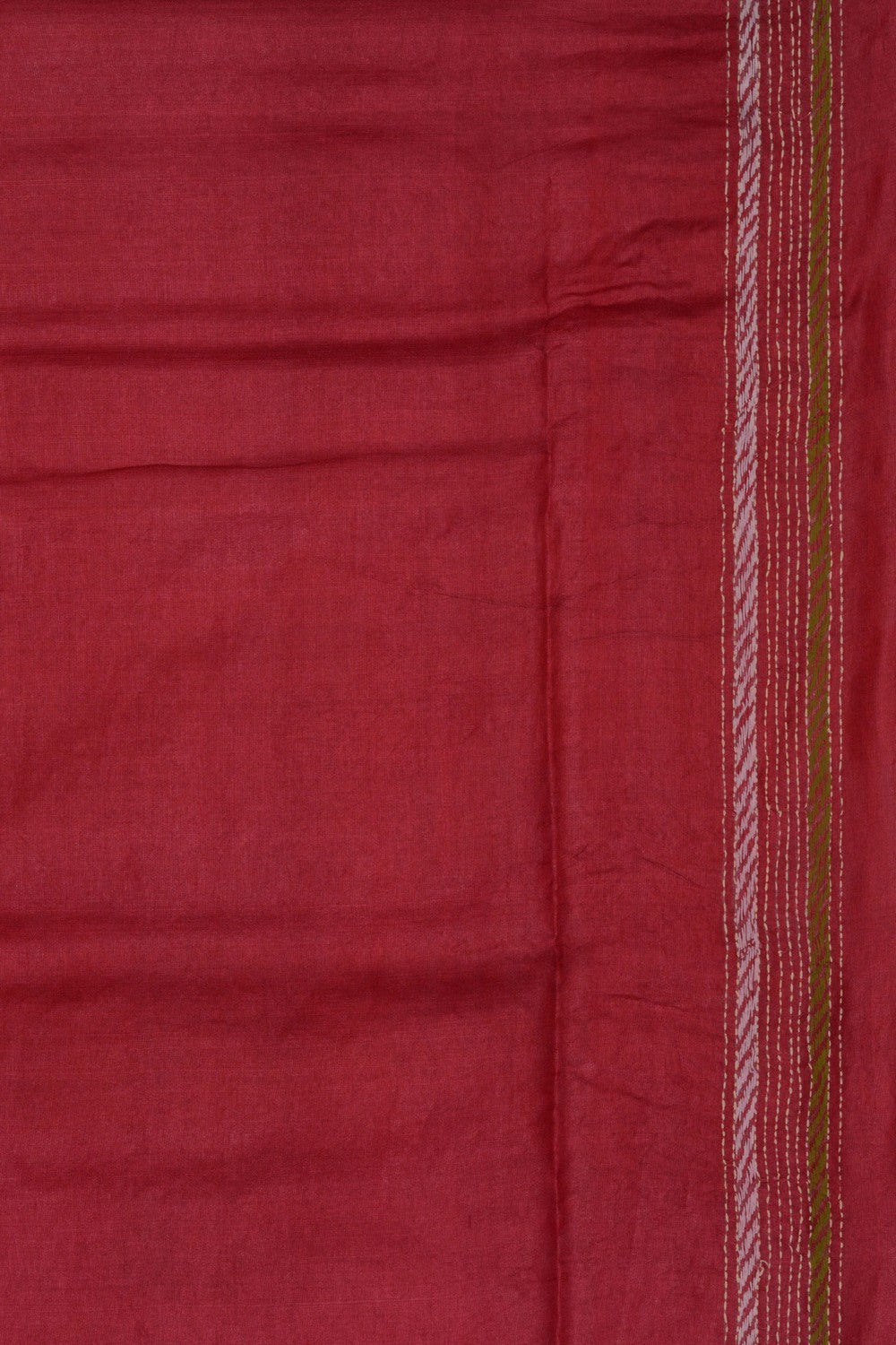 A Tussar Embroidery Saree