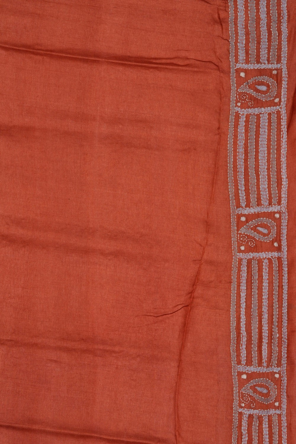 A Tussar Embroidery Saree
