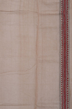 Image of A Tussar Embroidery Saree