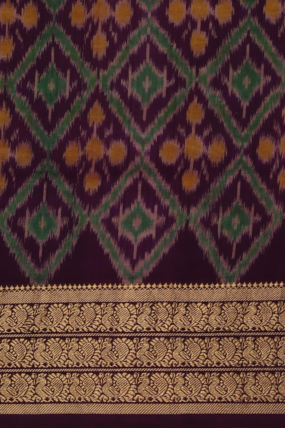 Image of Kalamkari Floral Saree