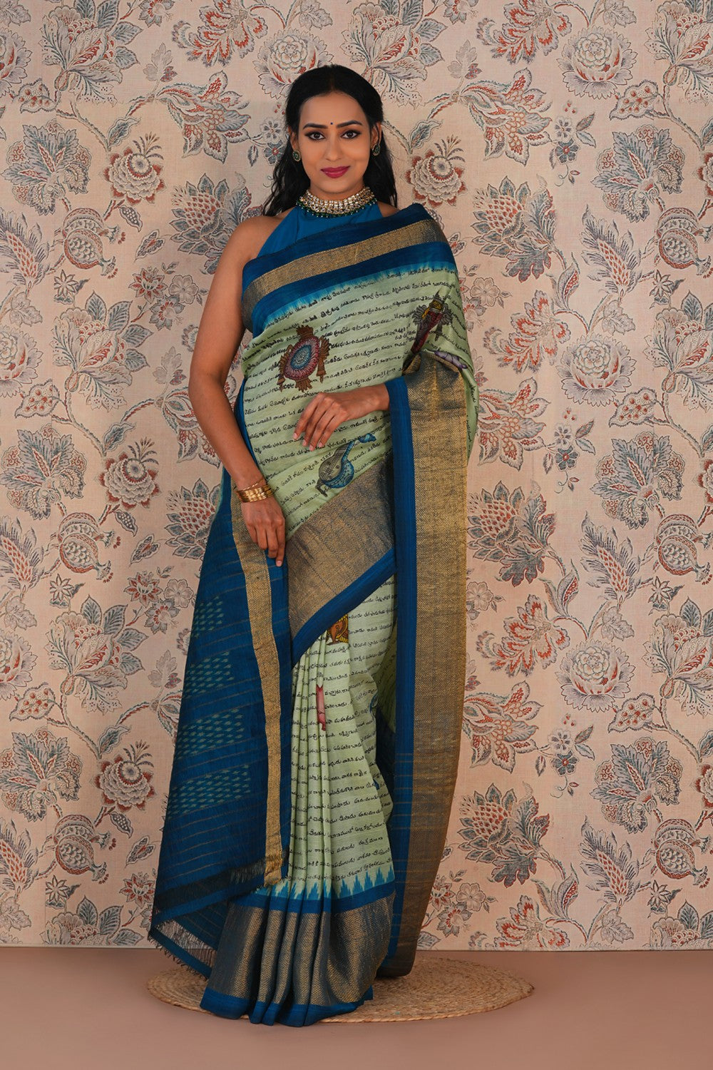 Kalamkari Painting Saree