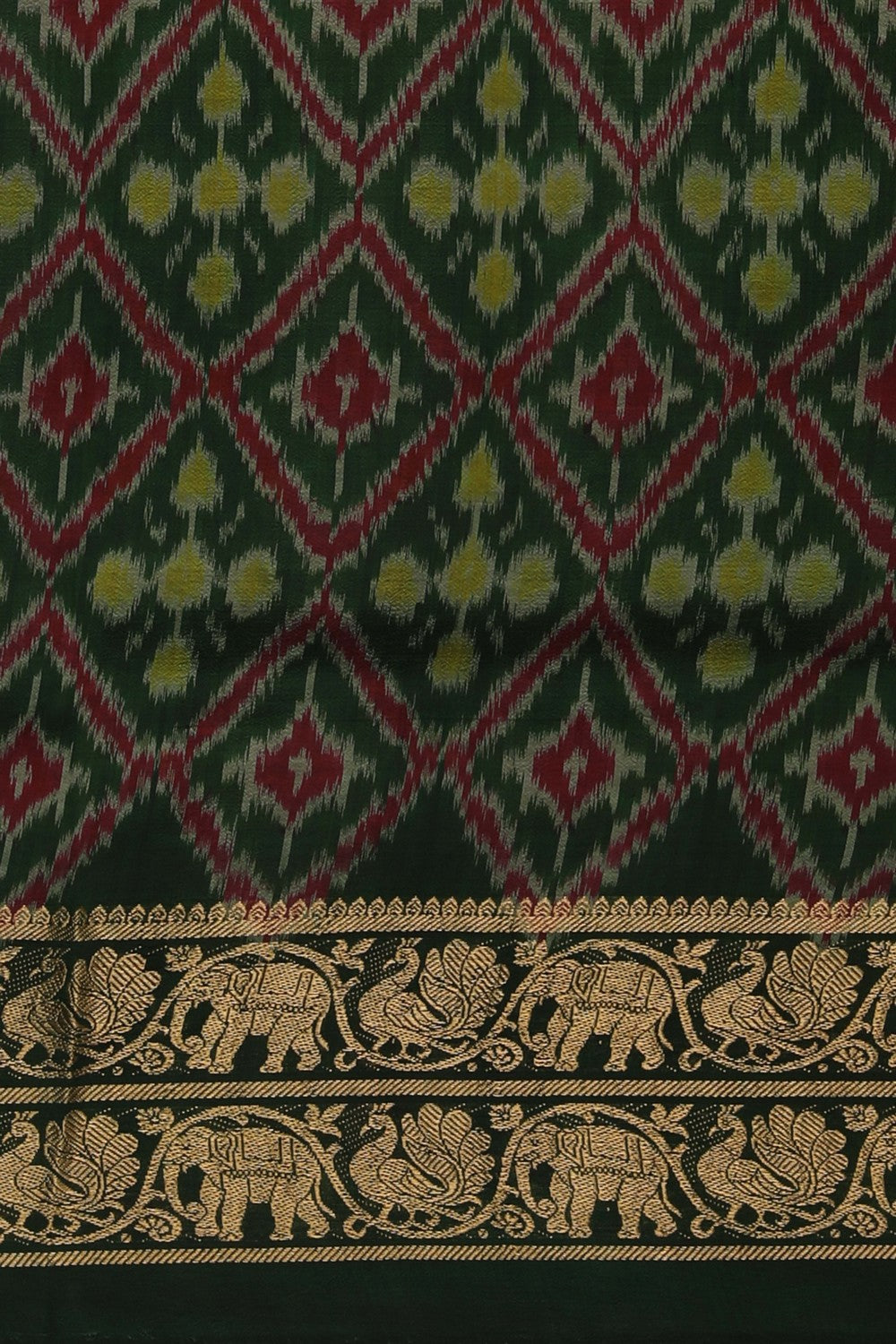 Image of Kalamkari Floral Saree