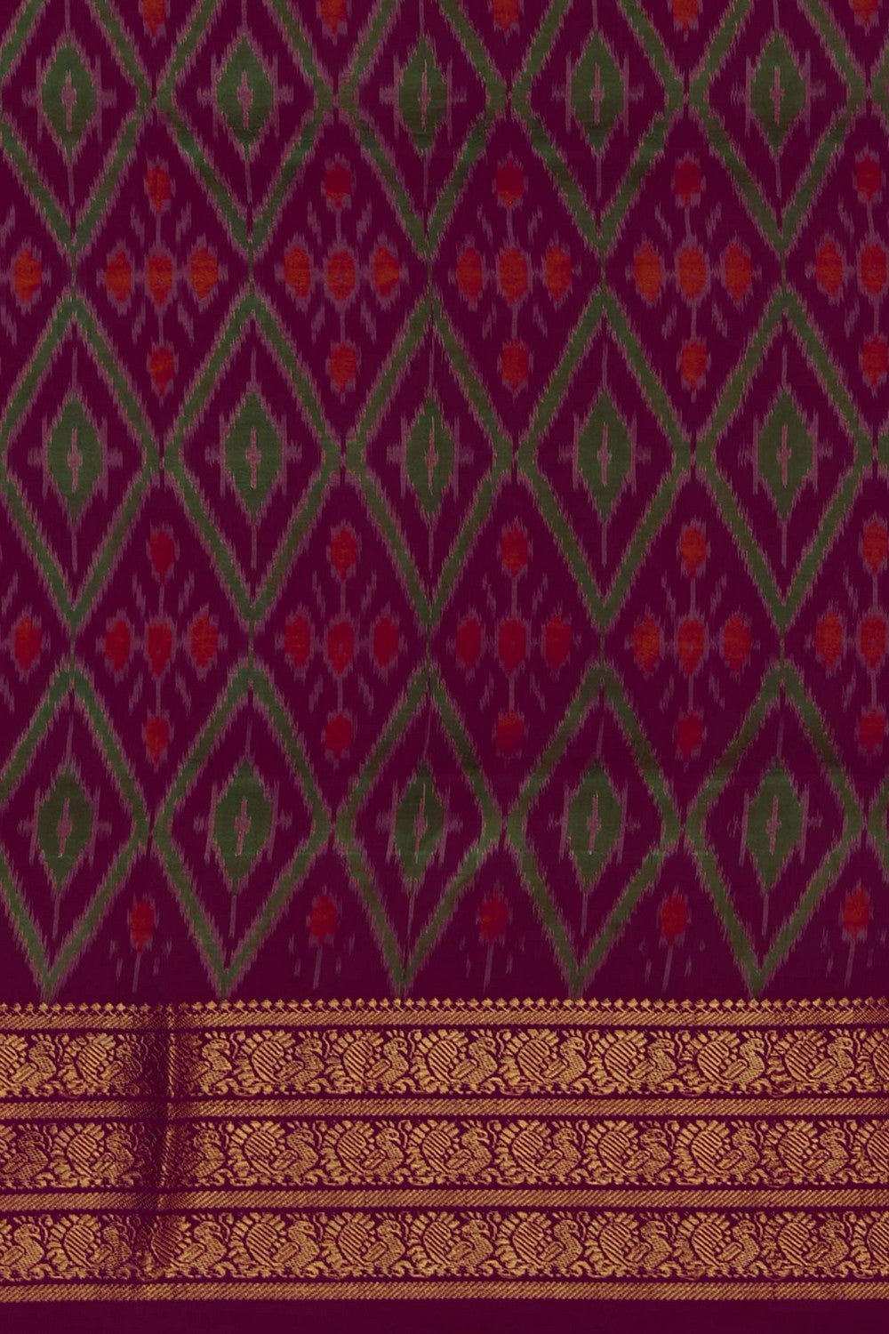 Image of Kalamkari Painting Saree