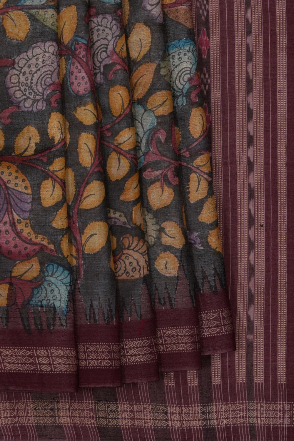 Kalamkari Painting Saree