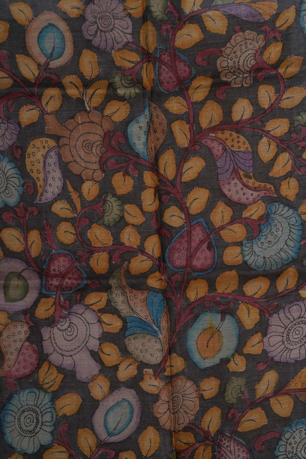 Image of Kalamkari Painting Saree