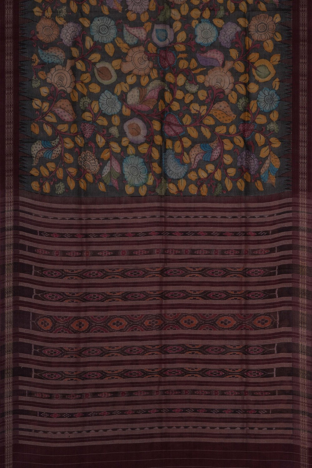 Image of Kalamkari Painting Saree