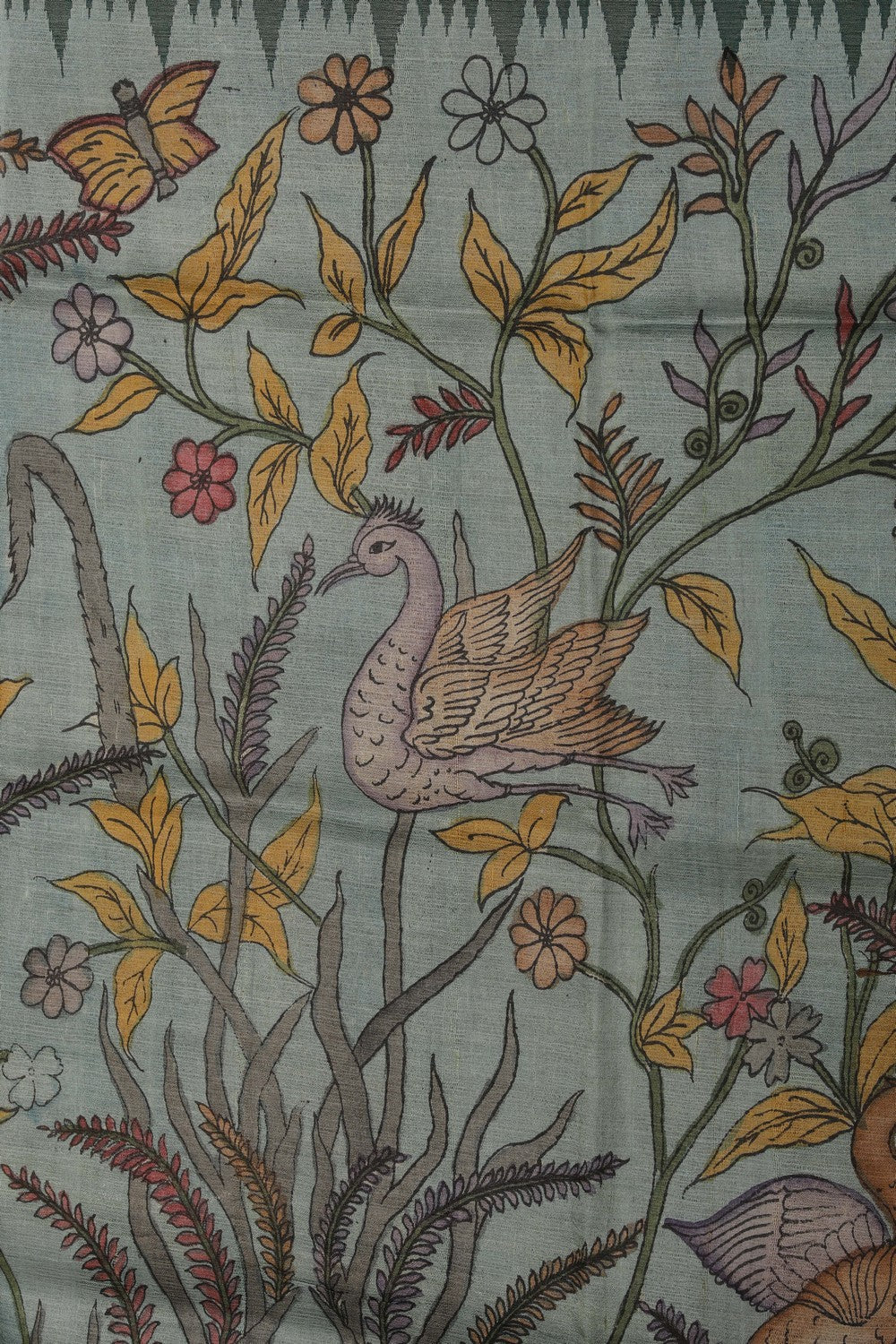 Image of Kalamkari Painting Saree