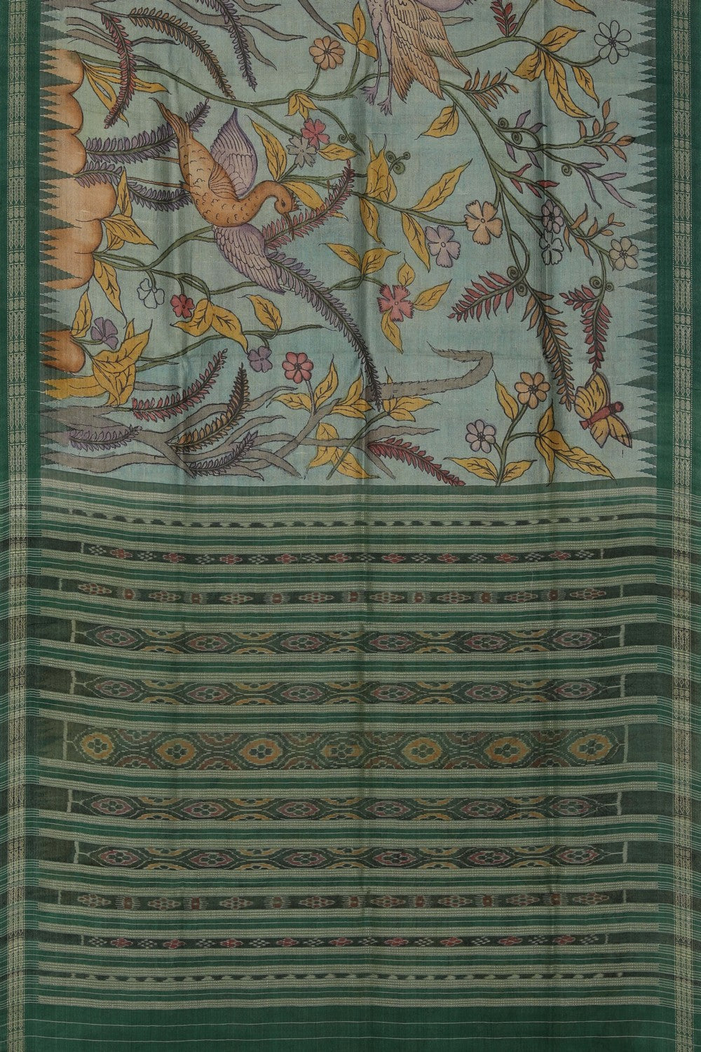 Kalamkari Painting Saree