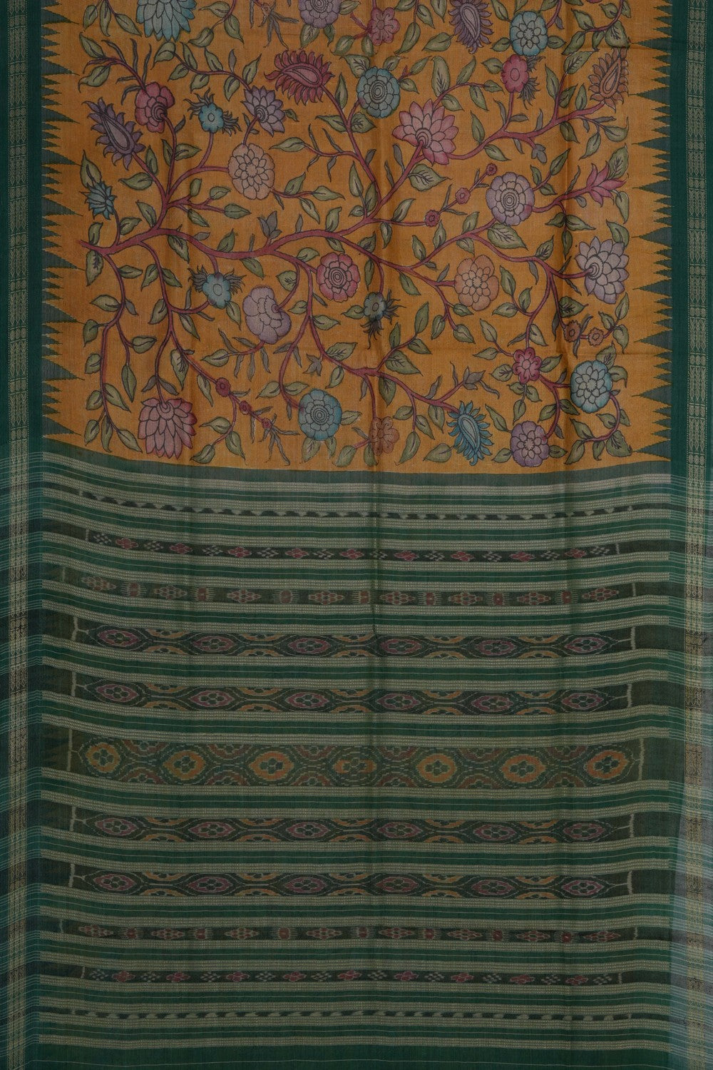 Kalamkari Painting Saree