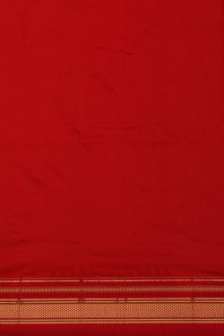 Image of Narayanpet Silk Off White Saree